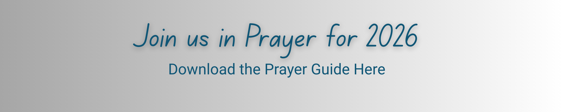 30 Day Prayer Guide