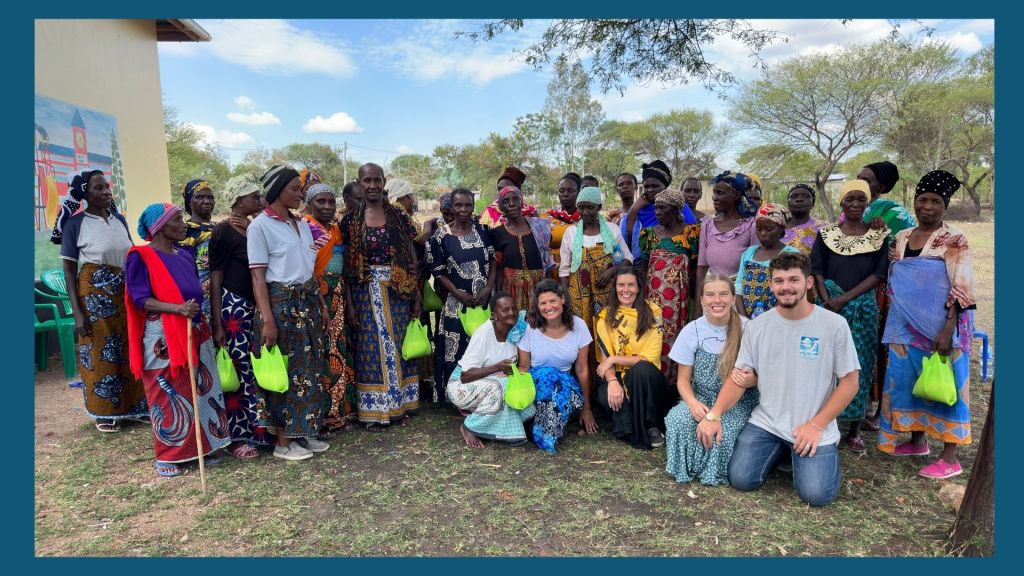 ministry with widows in Tanzania