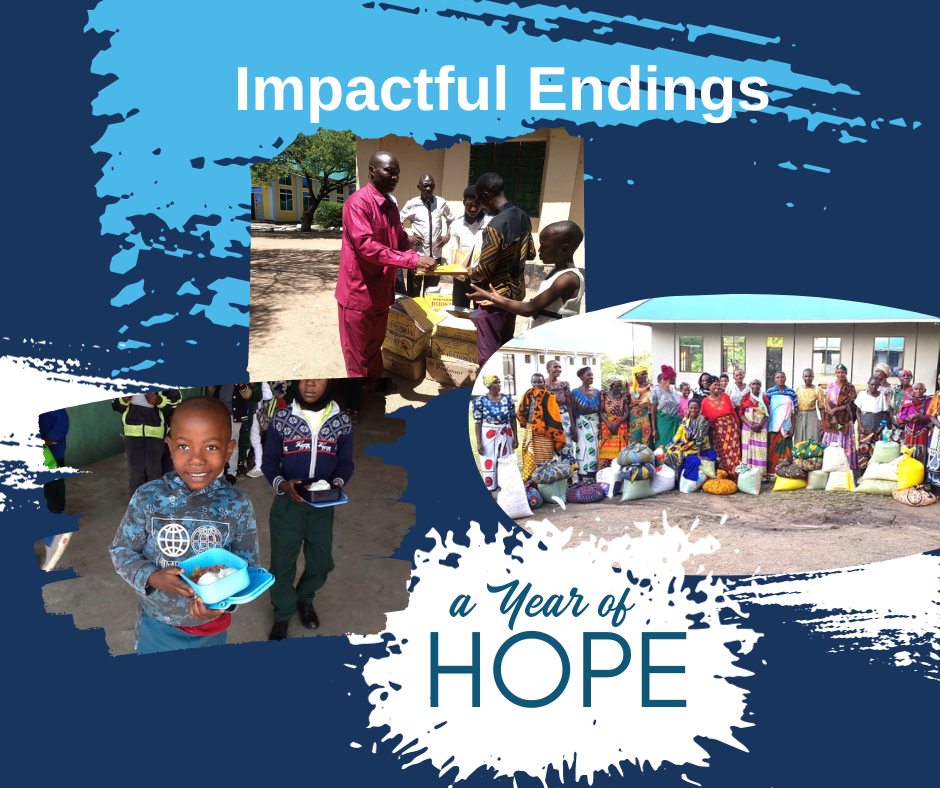 Year end giving Give back vulnerable hungry children Tanzania Zambia Africa