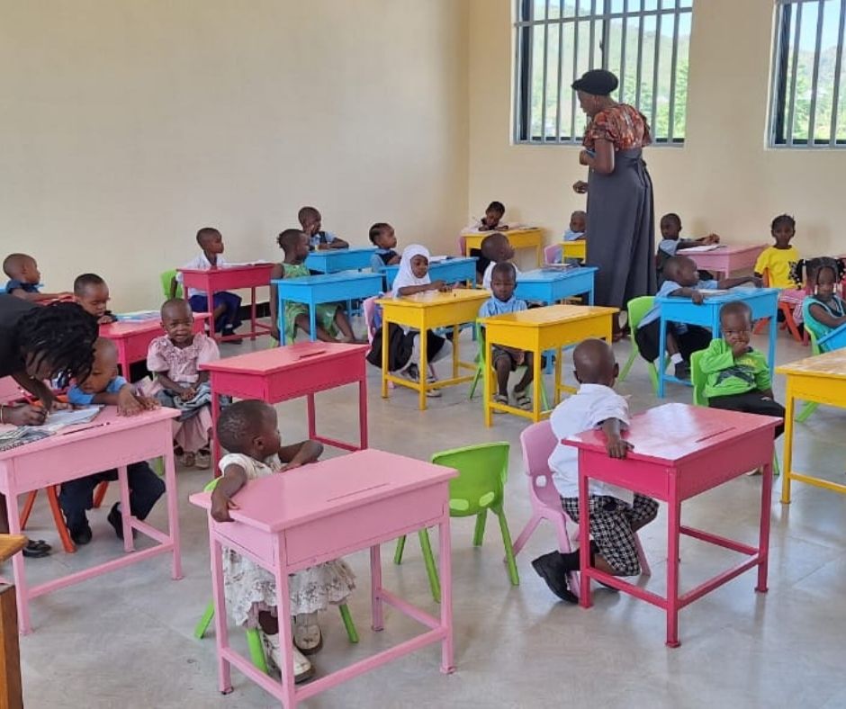 New school for children in tanzania