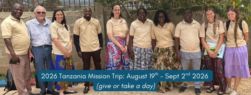 2026 Tanzania mission trip