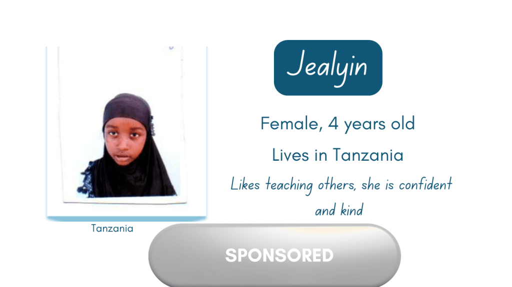 sponsor a child in Tanzania Africa