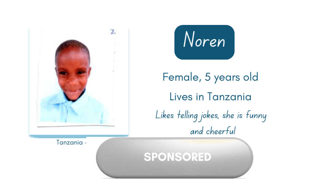 sponsor a child in Tanzania